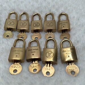 #33NM Louis Vuitton Lock and Key